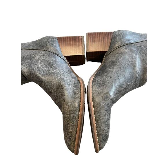 BC Born in California Women's Gray Pointed Toe Ankle Booties Size 6 - Picture 5 of 7